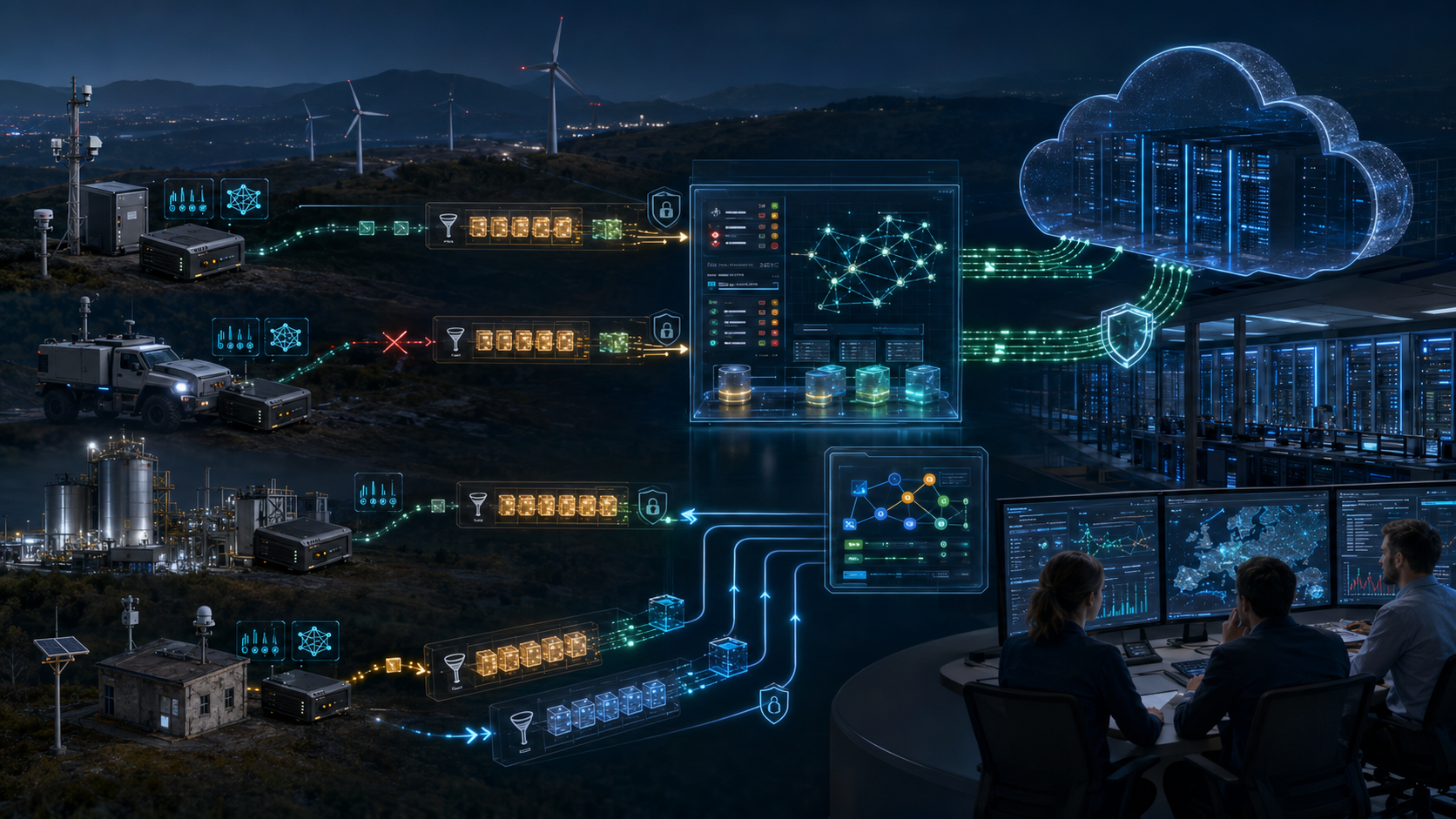 IA embarquée et edge computing : comment synchroniser des données produites loin du système central ?